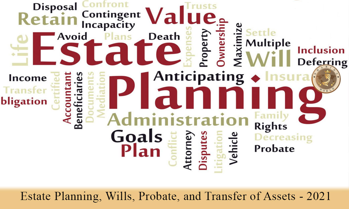 Estate Planning, Wills, Probate, and Transfer of Assets - 2021