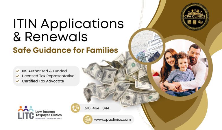ITIN Applications & Renewals – Safe Guidance for Families
