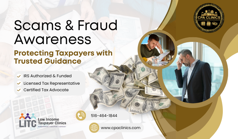 IRS Scams & Fraud Awareness – Free Help from CPA Clinics