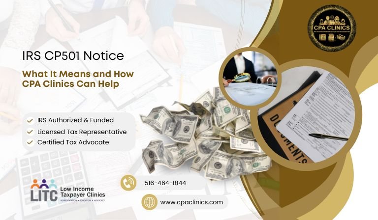IRS CP501 Notice – Unpaid Tax Reminder | CPA Clinics