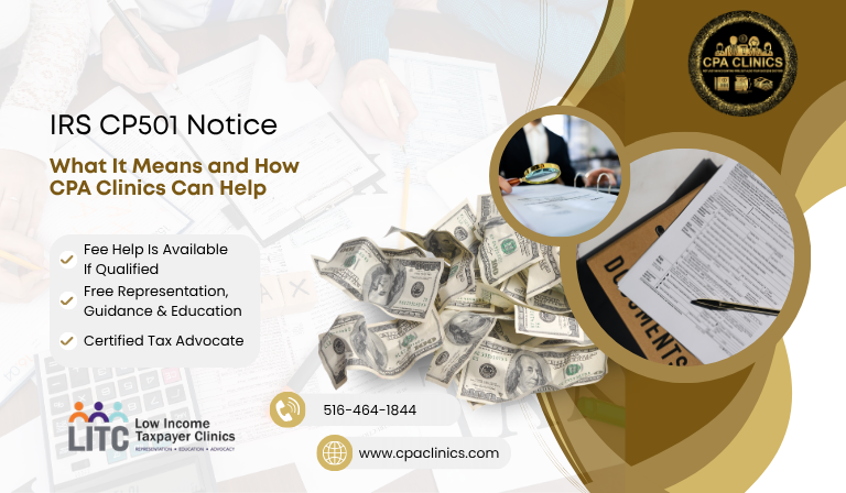 IRS CP501 Notice – Unpaid Tax Reminder | CPA Clinics