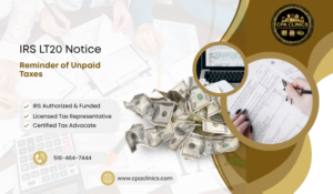 IRS LT20 Notice – Reminder of Unpaid Taxes | CPA Clinics