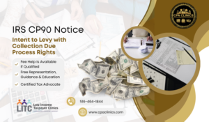IRS CP90 Notice – Intent to Levy | CPA Clinics