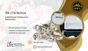 IRS LT18 Notice – Additional Collection Reminder | CPA Clinics
