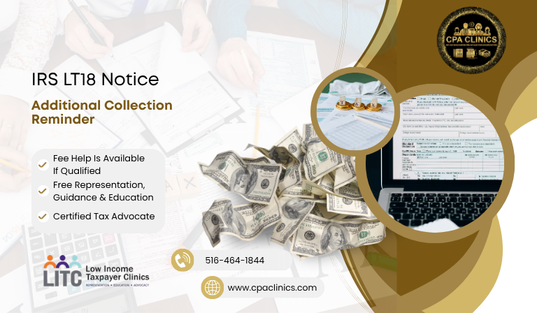 IRS LT18 Notice – Additional Collection Reminder | CPA Clinics