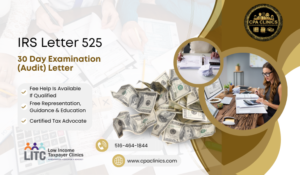 IRS Letter 525 – 30 Day Audit Letter | CPA Clinics