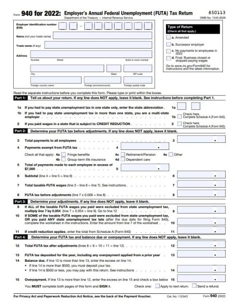 Form 940